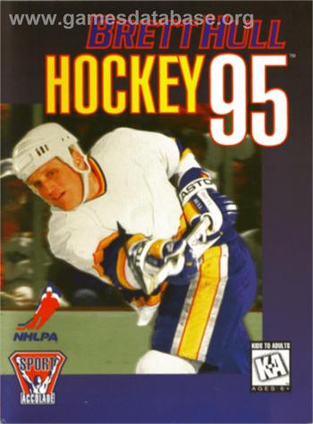 Cover Brett Hull Hockey '95 for Genesis - Mega Drive